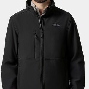 MAVERICK SUREWARM® MEN'S 6-ZONE DUAL-CONTROL HEATED SOFTSHELL JACKET